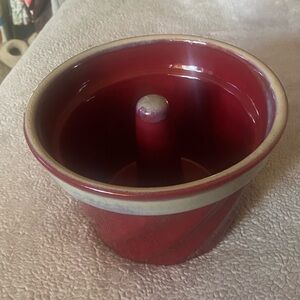 Tumbleweed pottery monkey bread baking mold. Bundt mold, perfect